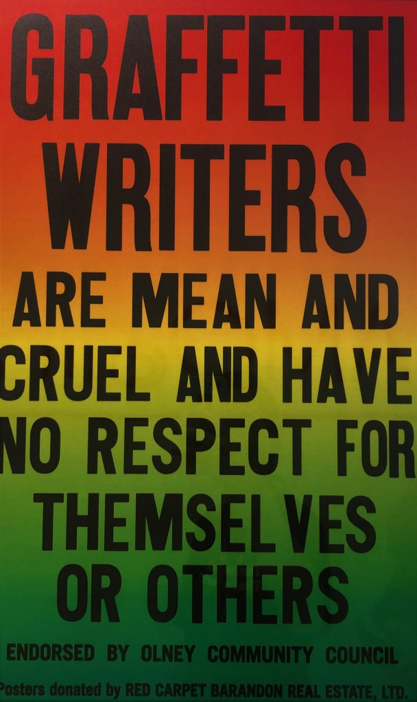 A close up of a sign

Description automatically generated